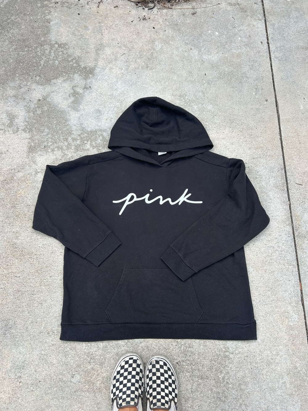 PINK Victoria Secret Hoodie Pullover Women’s XL